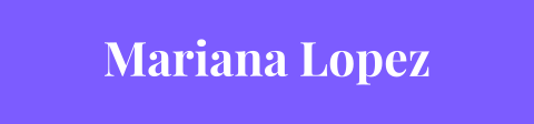 Mariana Lopez logo